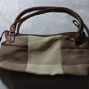 Tan and Beige Handbag